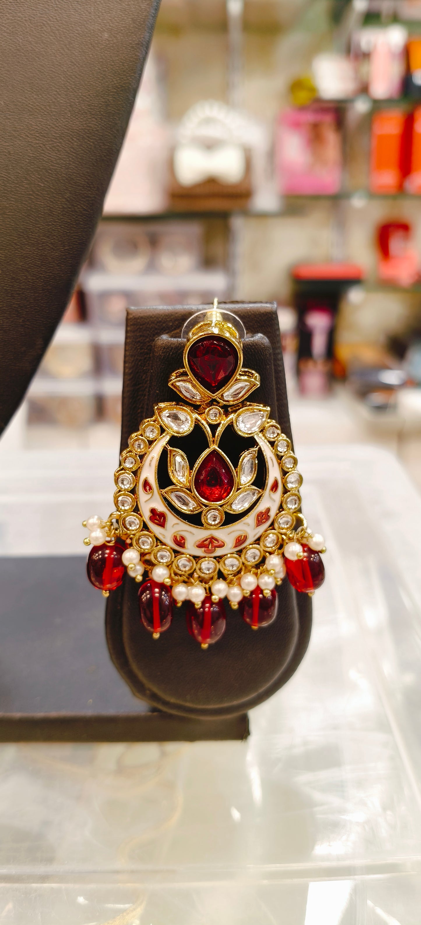 Long Meenakari Kundan Necklace