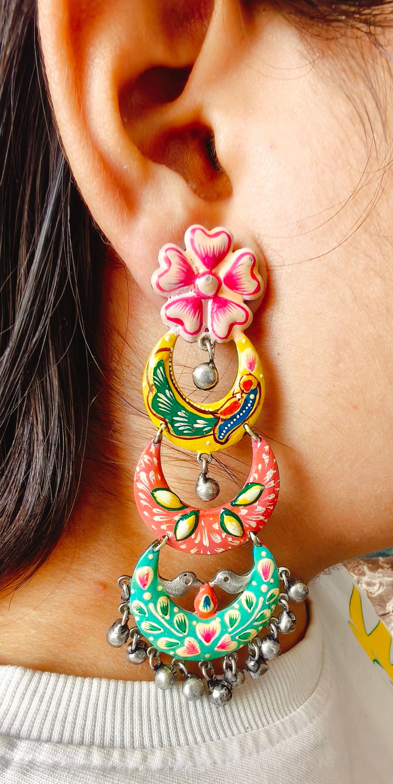 Meenakari Earrings