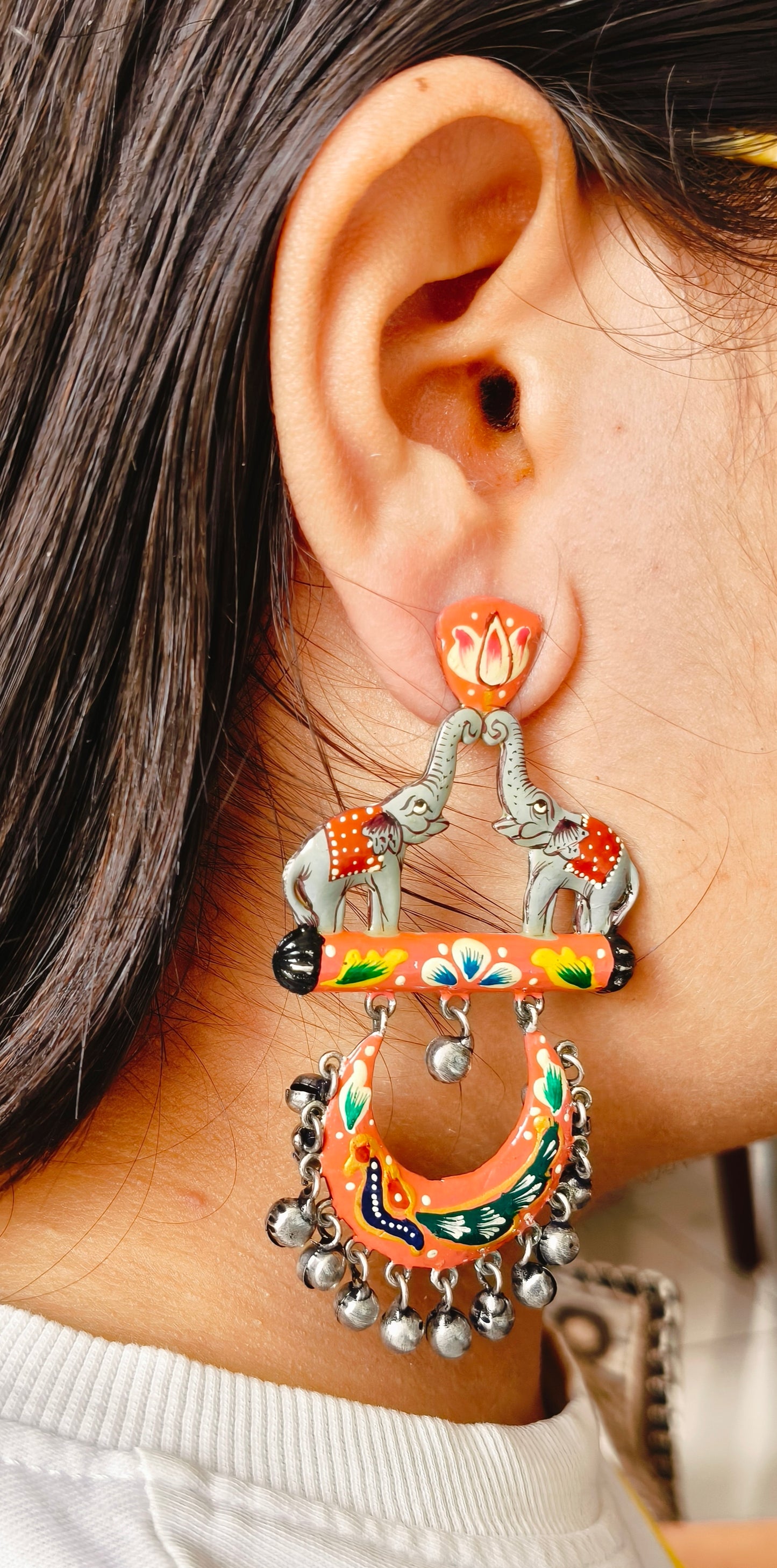Meenakari Earrings