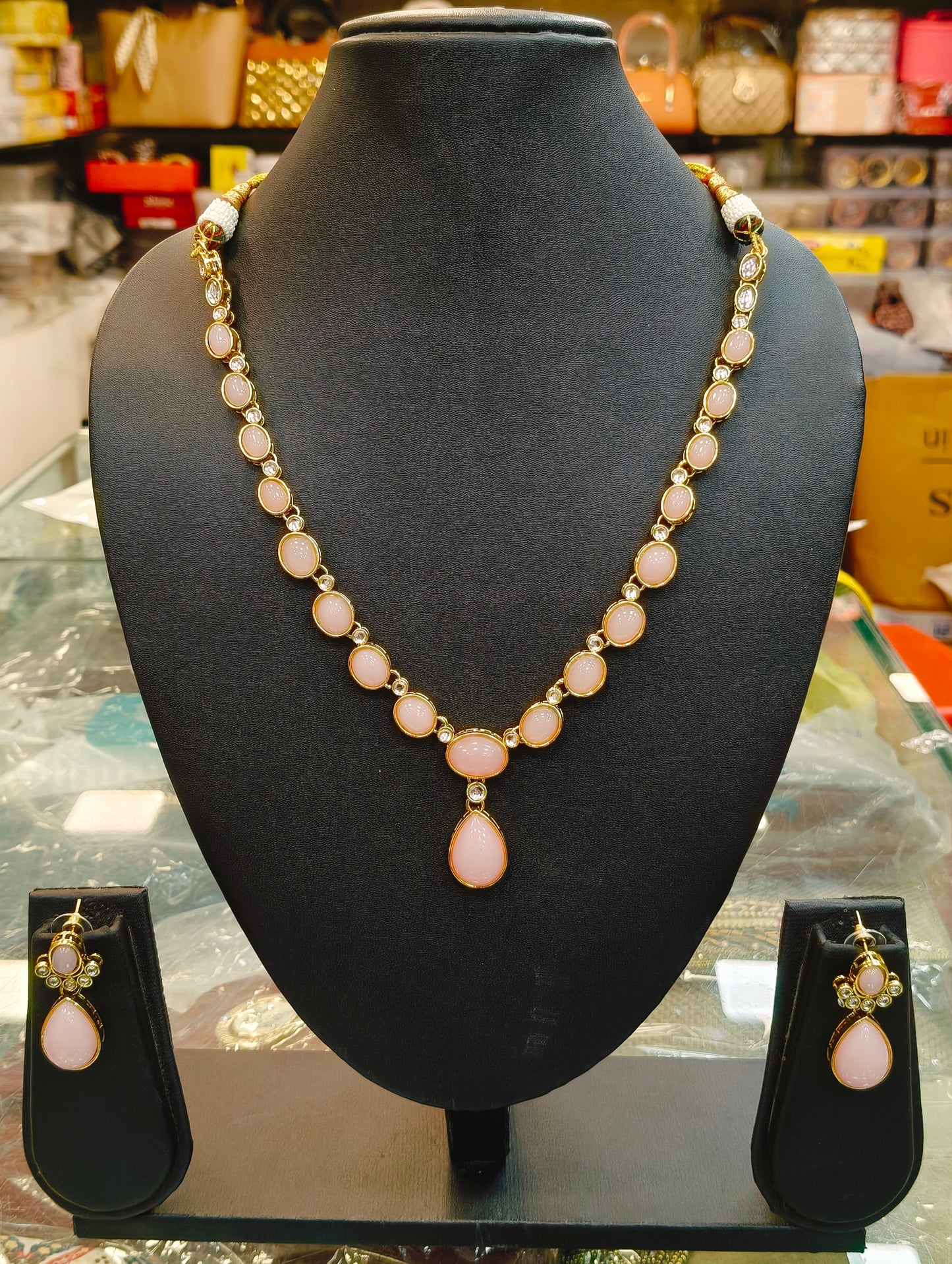 Crystal Stone Earrings