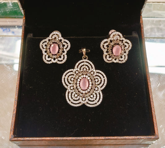Pendant Earrings Set