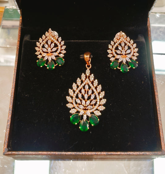 Pendant Earrings Set