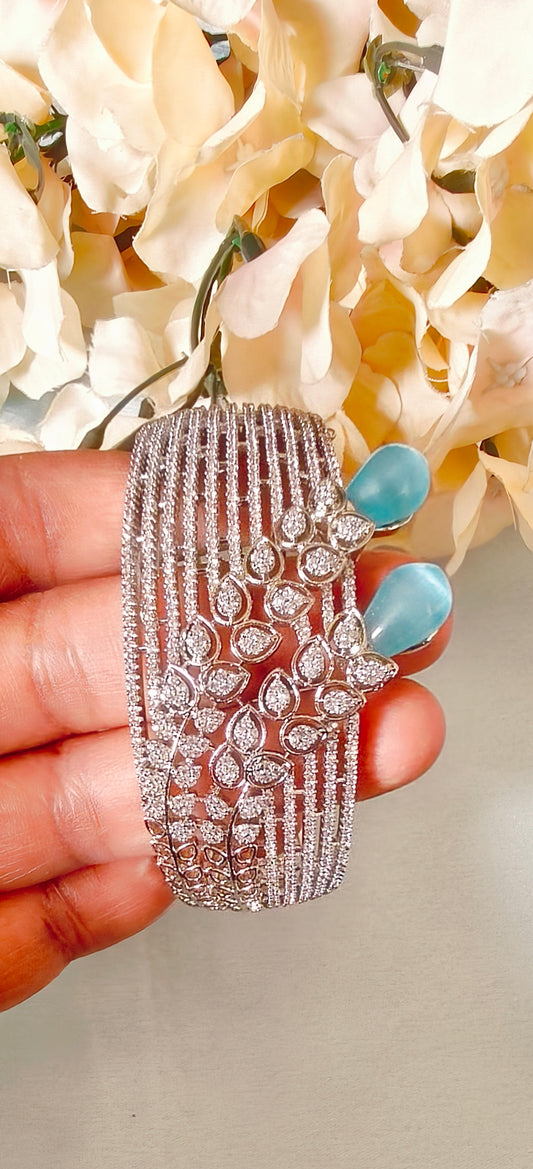 Light Blue American Diamond Bracelet