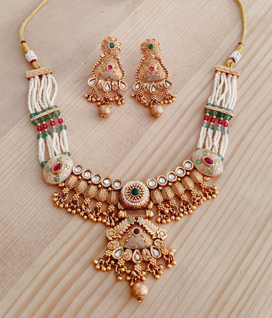 Meenakari Heritage Necklace