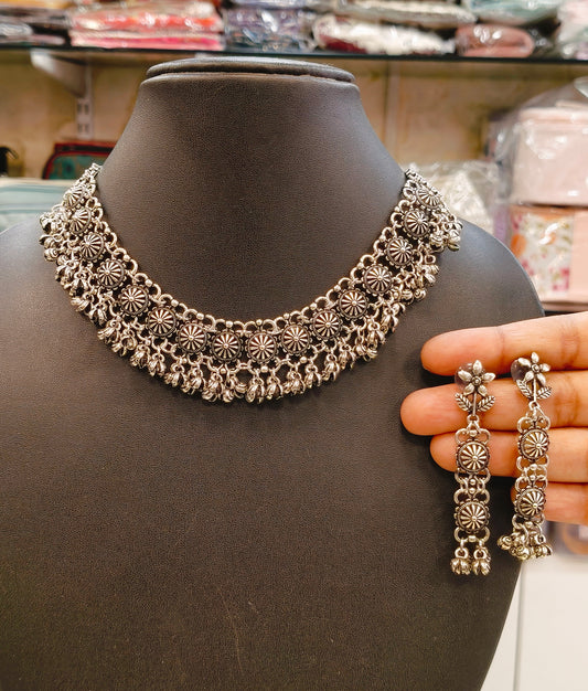 Oxidised Necklace