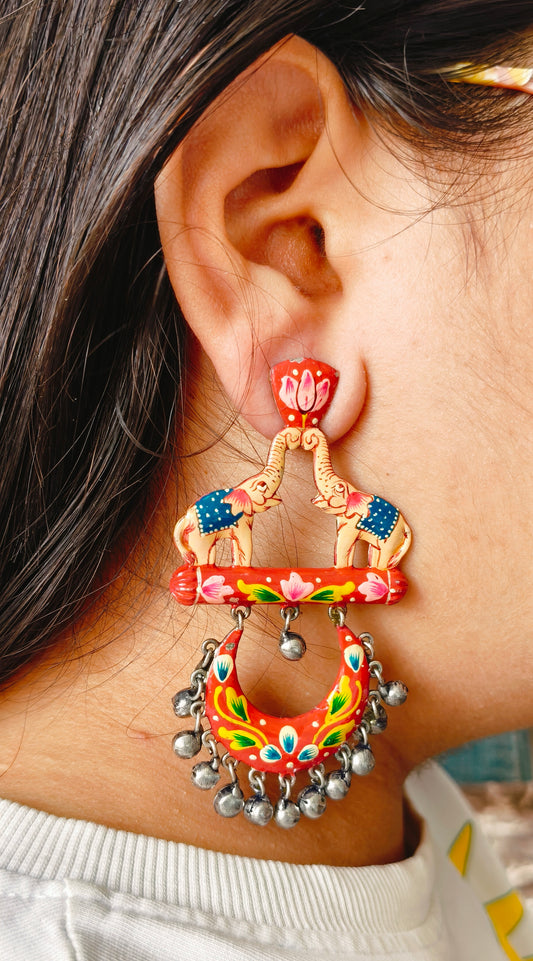 Meenakari Earrings