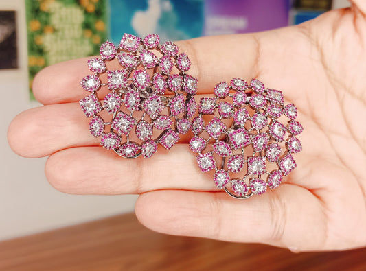 Crystal Stone Earrings