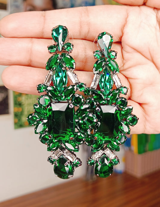 Crystal Stone Earring