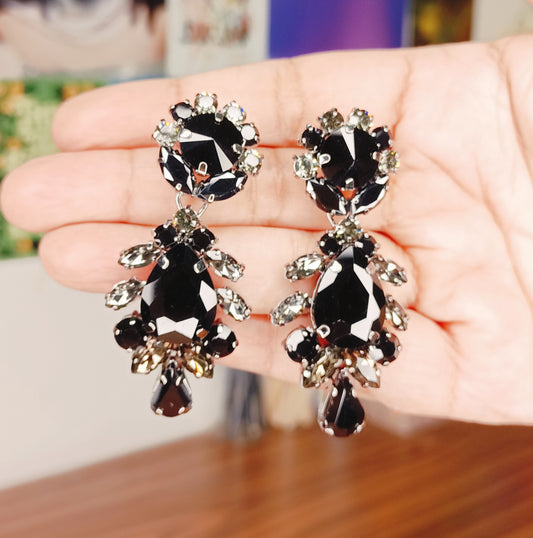 Crystal Stone Earrings