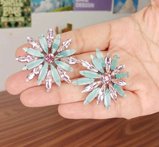 Crystal Stone Earrings