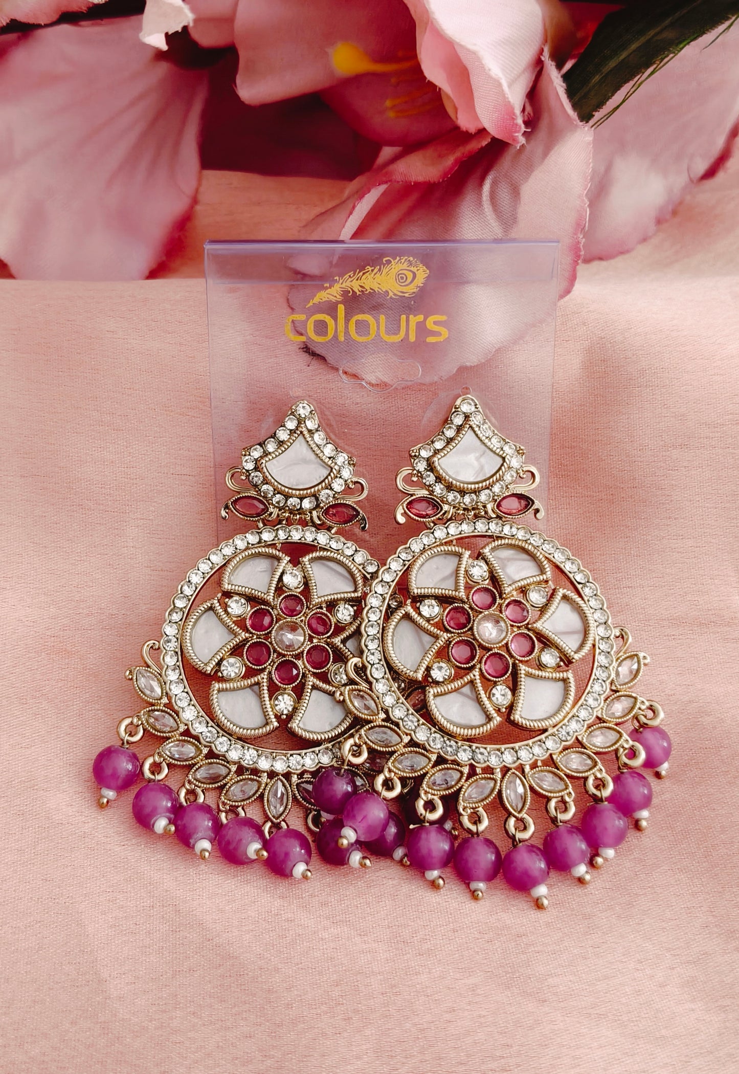 Traditional Kundan Earrings