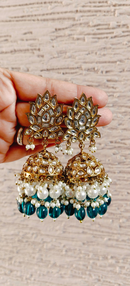 Rama jhumka Earrings