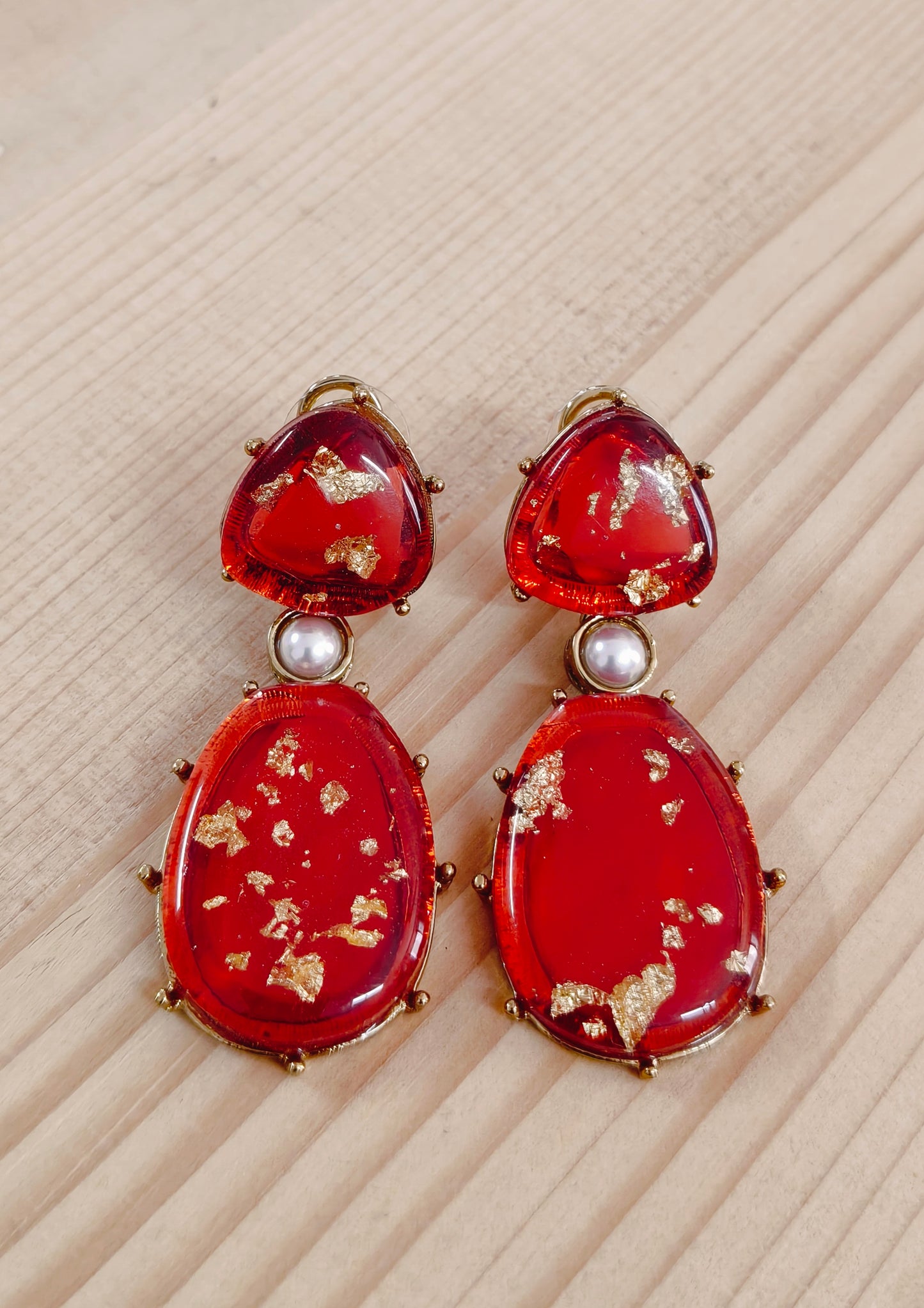 Red Earrings
